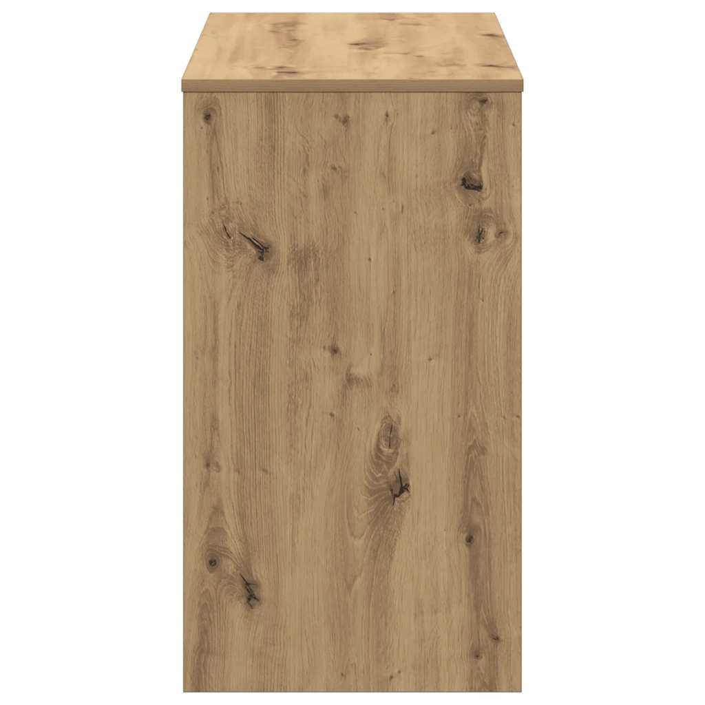 vidaXL Schreibtisch Artisan-Eiche 90x40x72 cm Holzwerkstoff