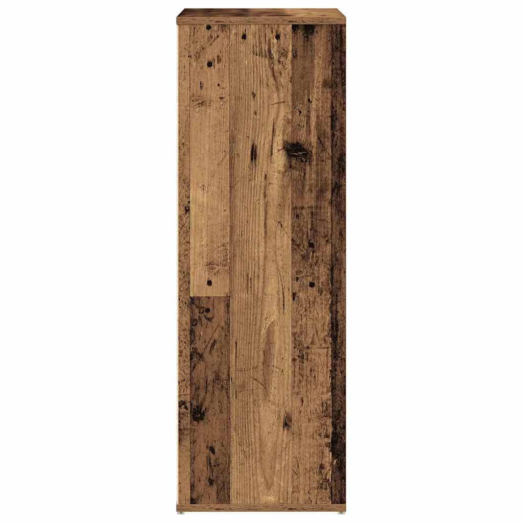 vidaXL Schuhregal Altholz-Optik 54x34x100,5 cm Holzwerkstoff