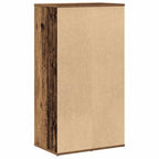 vidaXL Schuhregal Altholz-Optik 54x34x100,5 cm Holzwerkstoff
