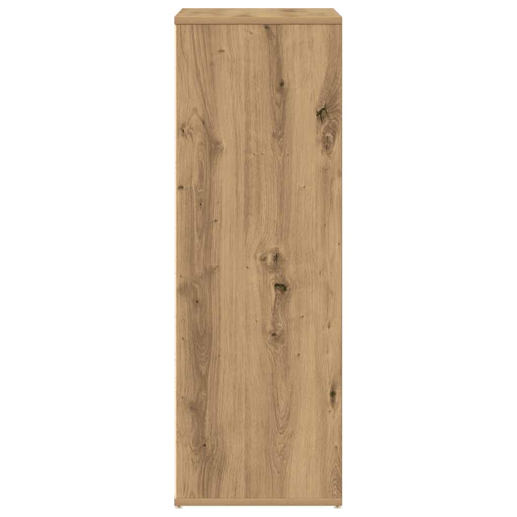 vidaXL Schuhregal Artisan-Eiche 54x34x100,5 cm Holzwerkstoff