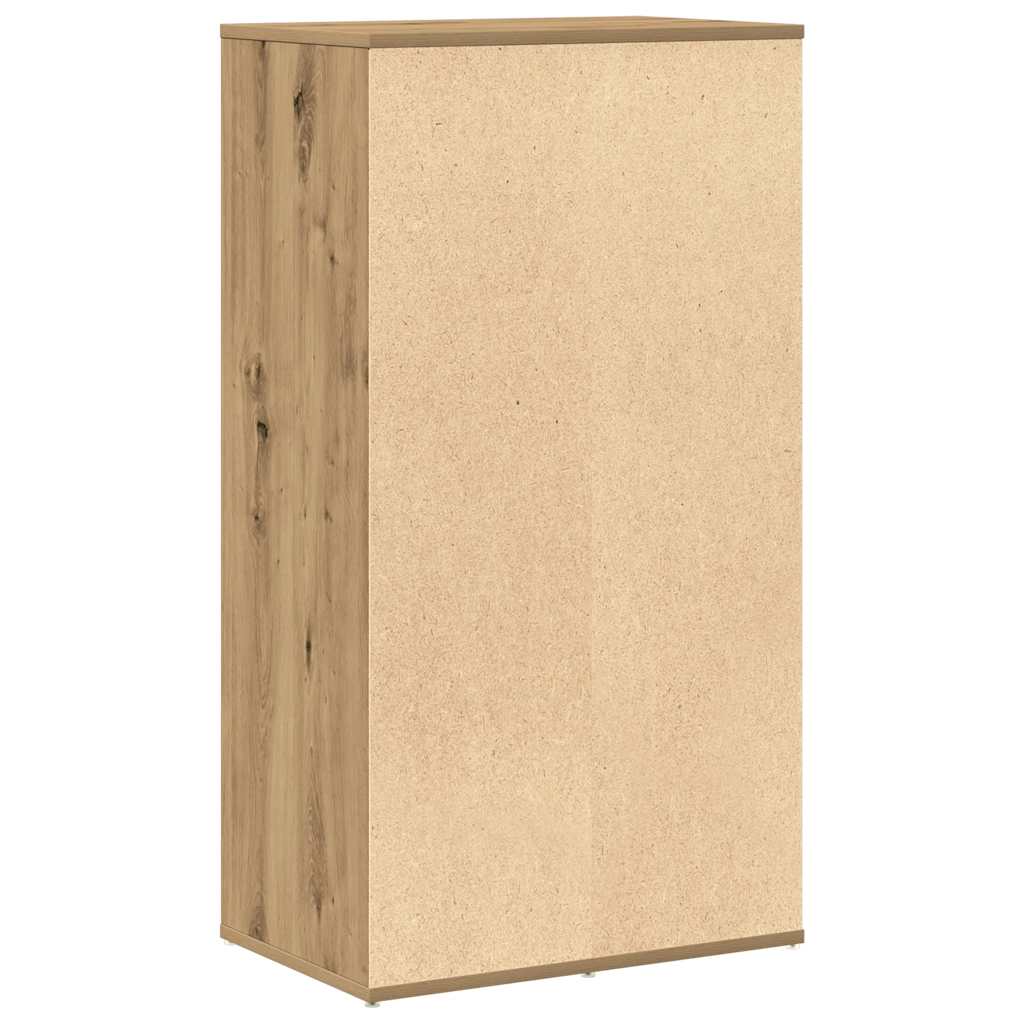 vidaXL Schuhregal Artisan-Eiche 54x34x100,5 cm Holzwerkstoff