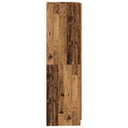 vidaXL Kleiderschrank Altholz-Optik 80x52x180 cm Holzwerkstoff