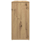vidaXL Sideboard Artisan-Eiche 88x30x64 cm Holzwerkstoff