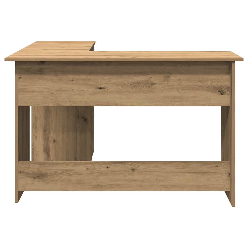 vidaXL Eckschreibtisch Artisan-Eiche 120x140x75 cm Holzwerkstoff