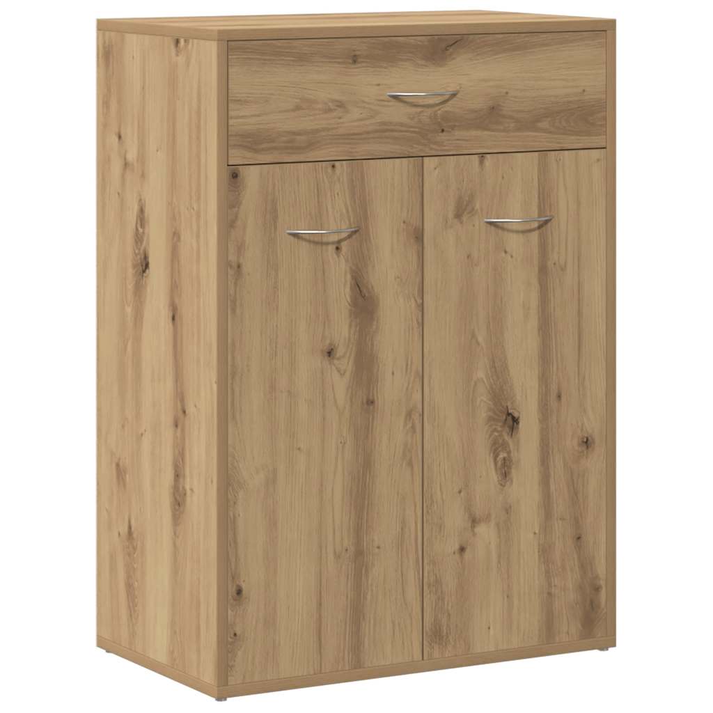 vidaXL Schuhschrank Artisan-Eiche 60x35x84 cm Holzwerkstoff