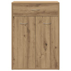 vidaXL Schuhschrank Artisan-Eiche 60x35x84 cm Holzwerkstoff