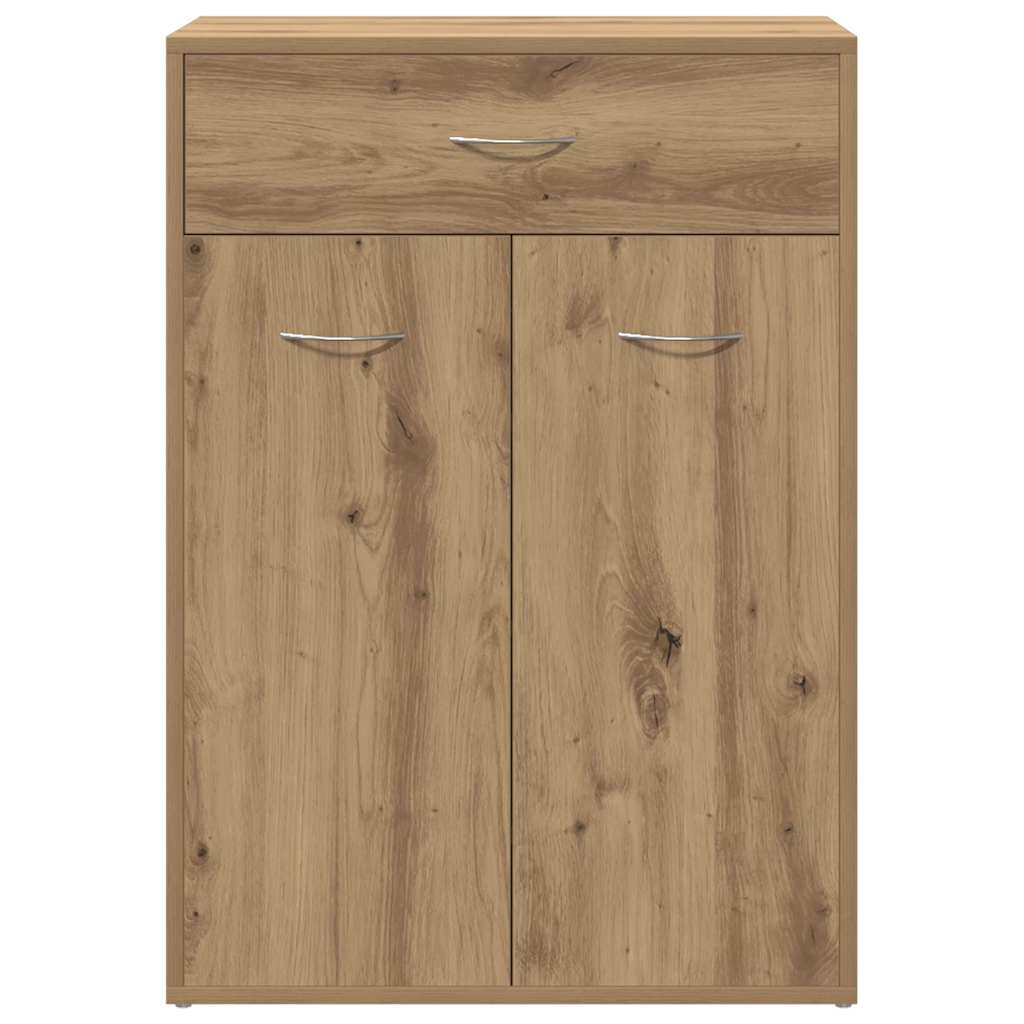 vidaXL Schuhschrank Artisan-Eiche 60x35x84 cm Holzwerkstoff