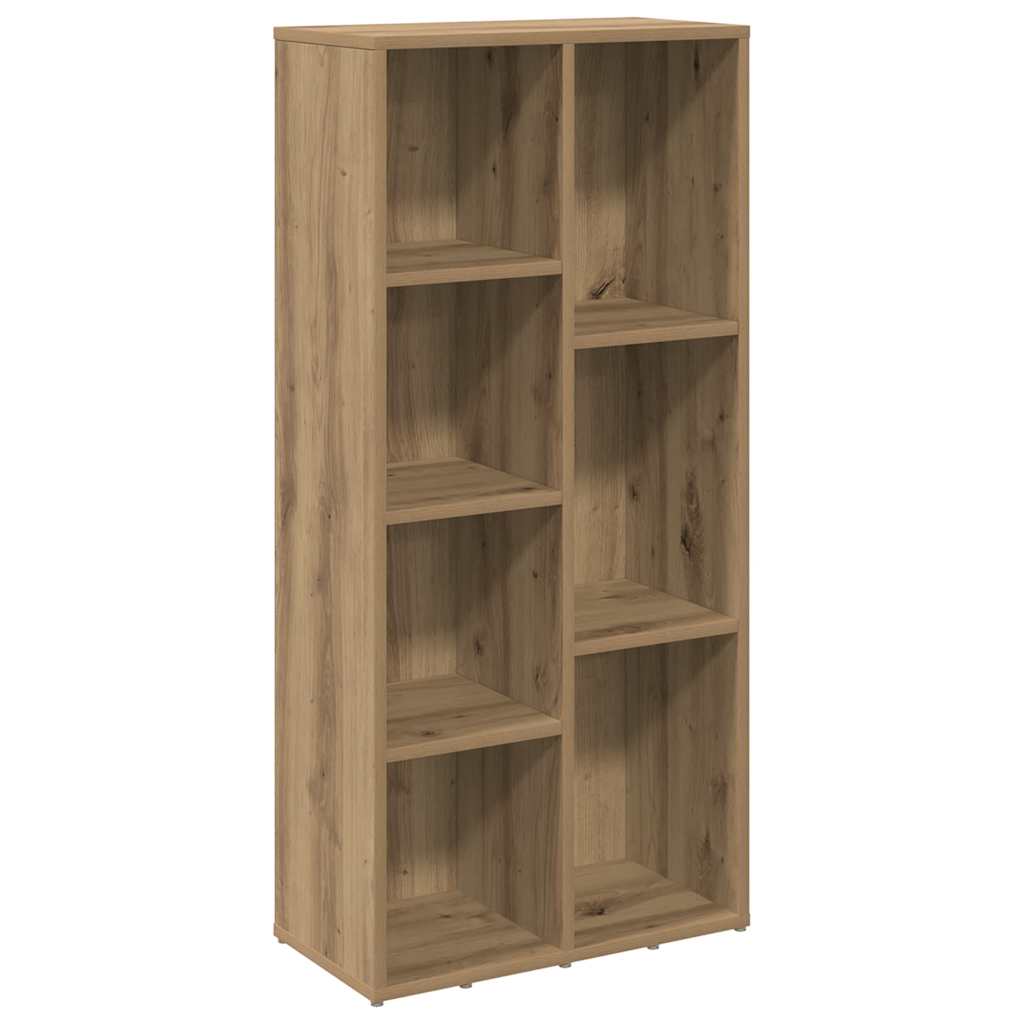vidaXL Bücherregal Artisan-Eiche 50x25x104 cm
