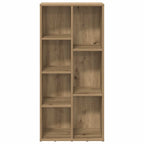 vidaXL Bücherregal Artisan-Eiche 50x25x104 cm