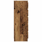vidaXL Schubladenschrank Altholz-Optik 60x36x103 cm Holzwerkstoff