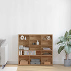 vidaXL CD-Regal Artisan-Eiche 100x23x89,5 cm Holzwerkstoff