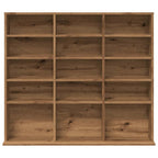 vidaXL CD-Regal Artisan-Eiche 100x23x89,5 cm Holzwerkstoff