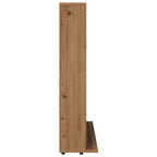 vidaXL CD-Regal Artisan-Eiche 100x23x89,5 cm Holzwerkstoff