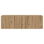 vidaXL TV-Wandschrank Artisan-Eiche 80x30x30 cm Holzwerkstoff