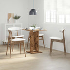 vidaXL Bistrotisch Altholz-Optik 60x60x75 cm Holzwerkstoff