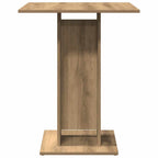 vidaXL Bistrotisch Artisan-Eiche 60x60x75 cm Holzwerkstoff