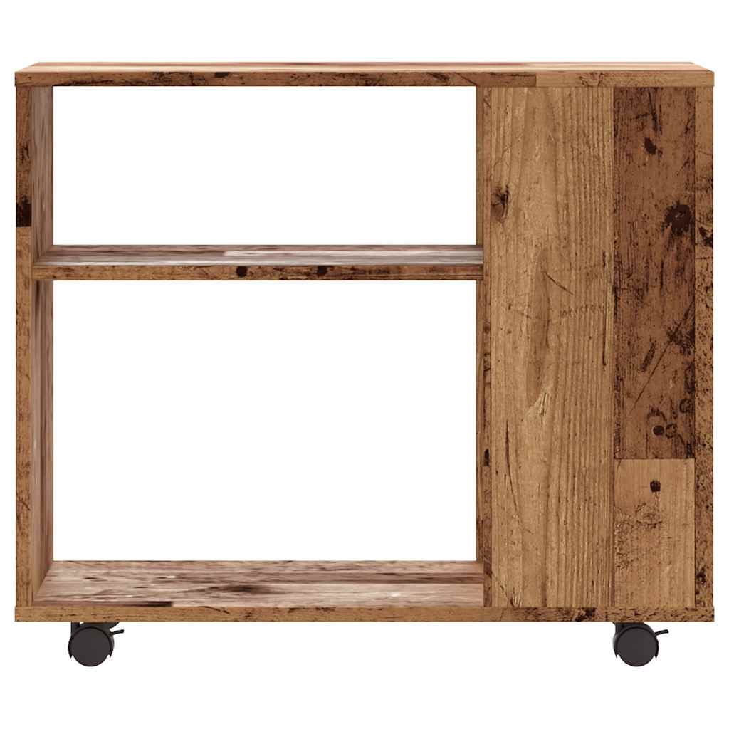 vidaXL Beistelltisch Altholz-Optik 70x35x55 cm Holzwerkstoff