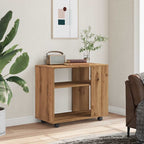 vidaXL Beistelltisch Artisan-Eiche 70x35x55 cm Holzwerkstoff