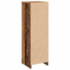 vidaXL Badschrank Altholz-Optik 30x30x95 cm Holzwerkstoff