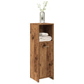 vidaXL Badschrank Altholz-Optik 30x30x95 cm Holzwerkstoff
