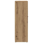 vidaXL Badschrank Artisan-Eiche 30x30x95 cm Holzwerkstoff