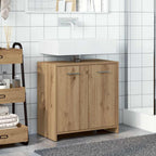 vidaXL Waschbeckenunterschrank Artisan-Eiche 60x33x60 cm
