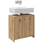 vidaXL Waschbeckenunterschrank Artisan-Eiche 60x33x60 cm