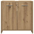 vidaXL Waschbeckenunterschrank Artisan-Eiche 60x33x60 cm