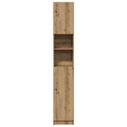 vidaXL Badezimmerschrank Artisan Oak 32x25,5x190 cm Holzwerkstoff