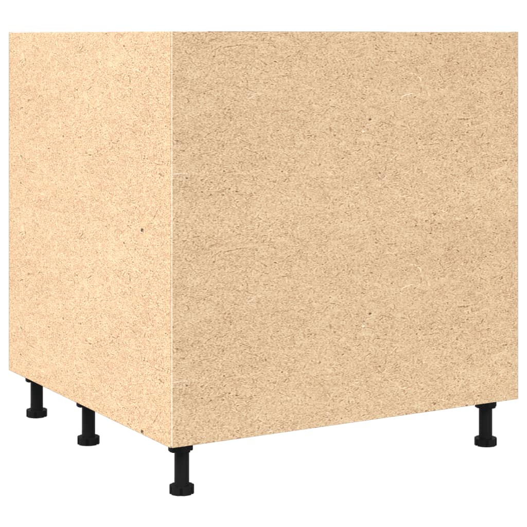 vidaXL Küchenschrank Lyon Altholz-Optik 75,5x75,5x81,5 cm Holzwerkstoff