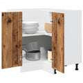 vidaXL Küchenschrank Lyon Altholz-Optik 75,5x75,5x81,5 cm Holzwerkstoff