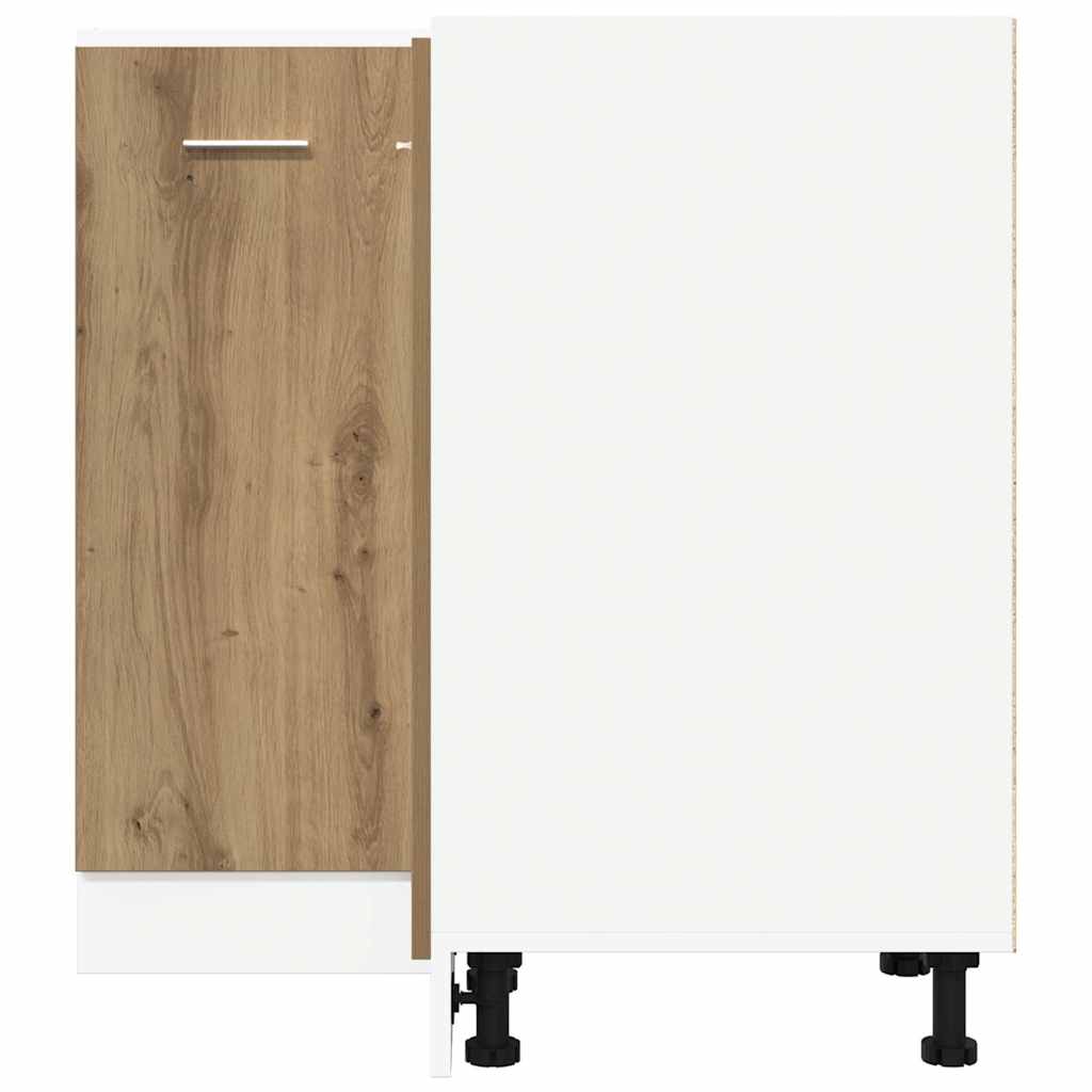 vidaXL Küchenschrank Lyon Artisan-Eiche 75,5x75,5x81,5 cm Holzwerkstoff