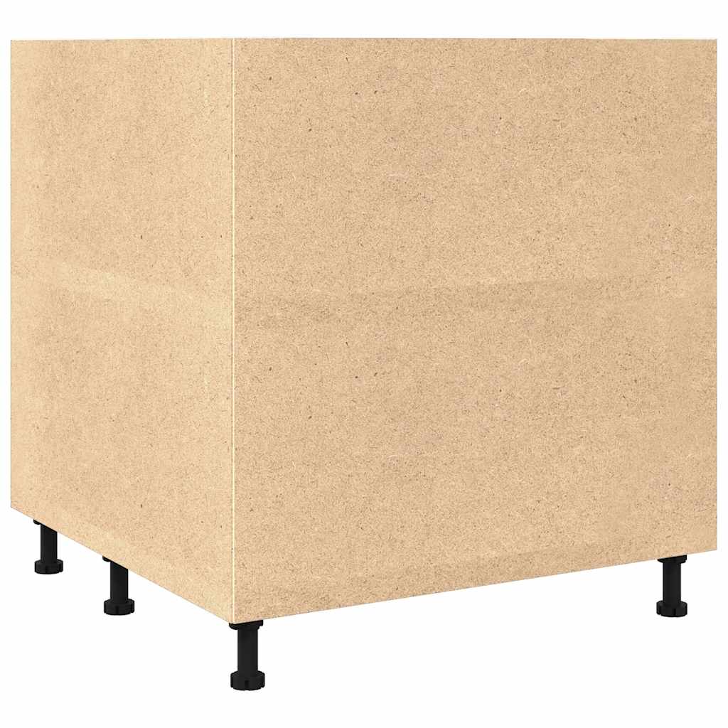 vidaXL Küchenschrank Lyon Artisan-Eiche 75,5x75,5x81,5 cm Holzwerkstoff