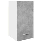 vidaXL Hängeschrank Lyon Betongrau 30x31x60 cm Holzwerkstoff