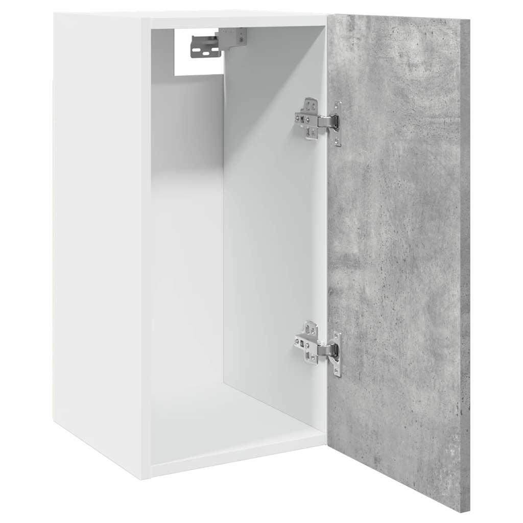 vidaXL Hängeschrank Lyon Betongrau 30x31x60 cm Holzwerkstoff