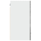 vidaXL Hängeschrank Lyon Betongrau 30x31x60 cm Holzwerkstoff