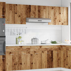 vidaXL Hängeschränke 2 Stk. Lyon Altholz-Optik 50x31x60 cm Holzwerkstoff