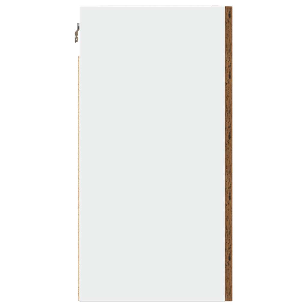 vidaXL Hängeschränke 2 Stk. Lyon Altholz-Optik 50x31x60 cm Holzwerkstoff