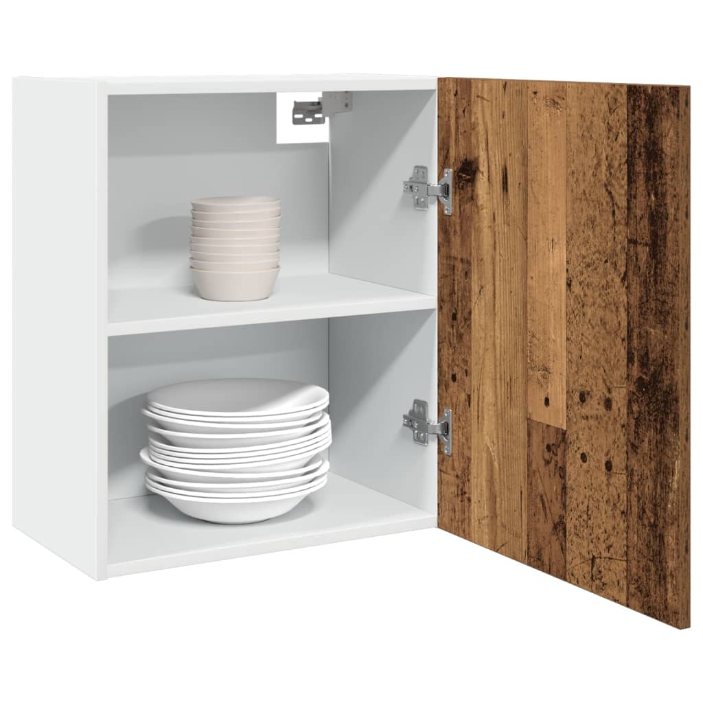 vidaXL Hängeschränke 2 Stk. Lyon Altholz-Optik 50x31x60 cm Holzwerkstoff