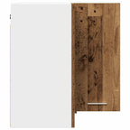 vidaXL Eck-Hängeschrank Lyon Altholz-Optik 57x57x60 cm Holzwerkstoff