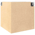 vidaXL Eck-Hängeschrank Lyon Altholz-Optik 57x57x60 cm Holzwerkstoff