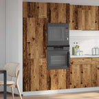 vidaXL Kühlumbauschrank Lyon Altholz-Optik 60x57x207 cm Holzwerkstoff