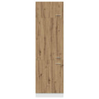 vidaXL Kühlumbauschrank Lyon Artisan-Eiche 60x57x207 cm Holzwerkstoff