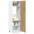 vidaXL Kühlumbauschrank Lyon Artisan-Eiche 60x57x207 cm Holzwerkstoff