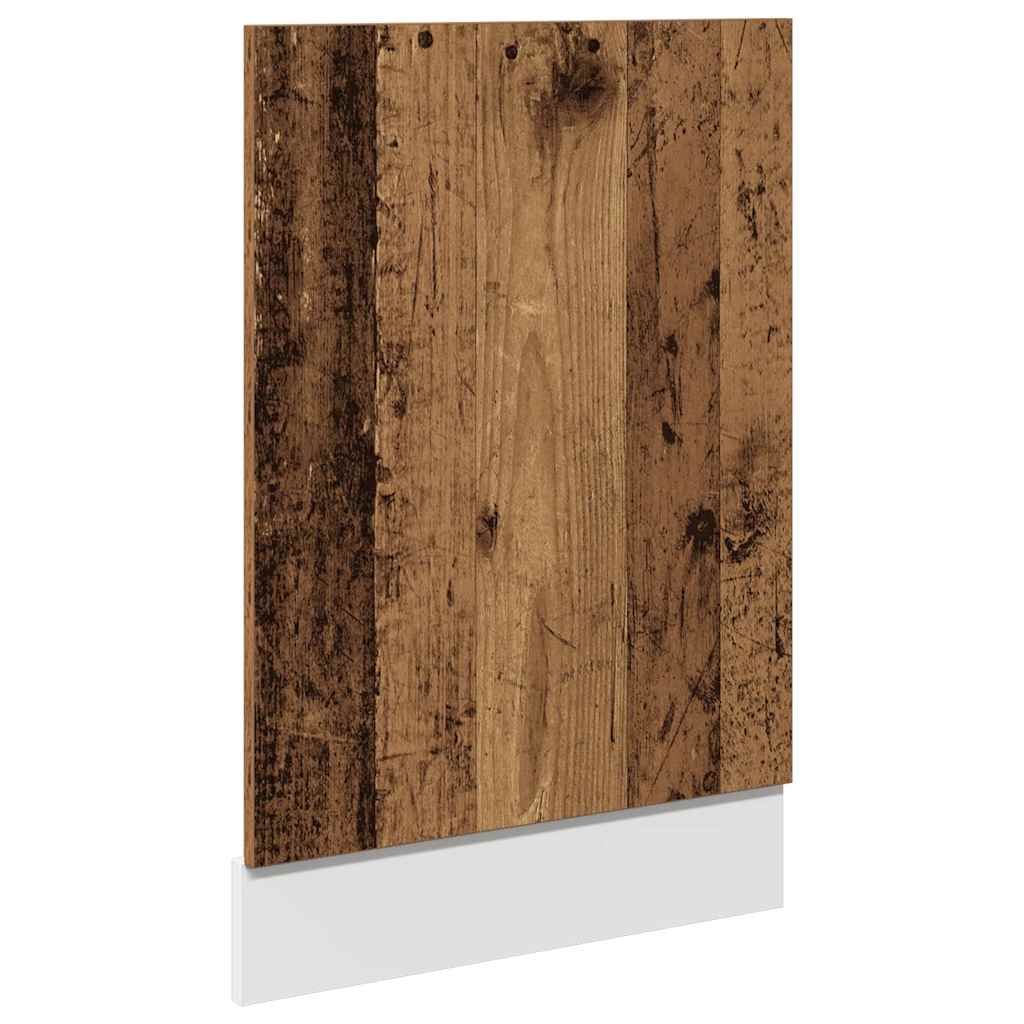 vidaXL Geschirrspülerblende Lyon Altholz-Optik 45x3x67 cm Holzwerkstoff