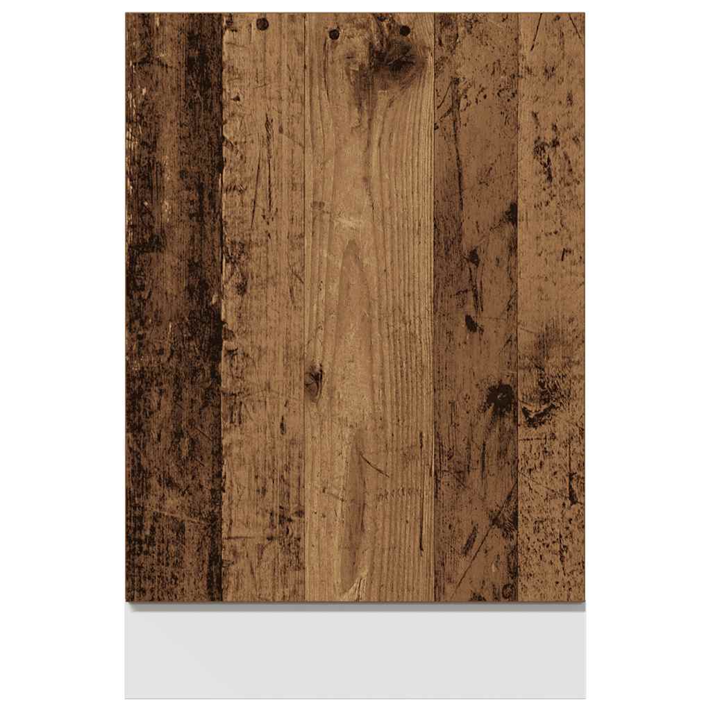 vidaXL Geschirrspülerblende Lyon Altholz-Optik 45x3x67 cm Holzwerkstoff