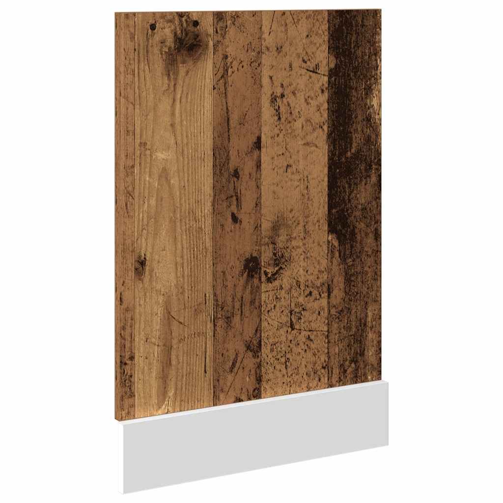 vidaXL Geschirrspülerblende Lyon Altholz-Optik 45x3x67 cm Holzwerkstoff