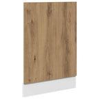 vidaXL Geschirrspülerblende Lyon Artisan-Eiche 45x3x67 cm Holzwerkstoff