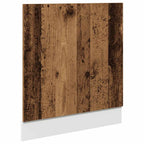 vidaXL Geschirrspülerblende Altholz-Optik 60x1,5x67 cm Holzwerkstoff