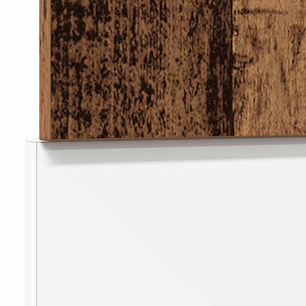vidaXL Geschirrspülerblende Altholz-Optik 60x1,5x67 cm Holzwerkstoff